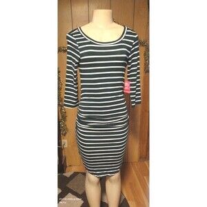 Green Shirt Dress With Slits